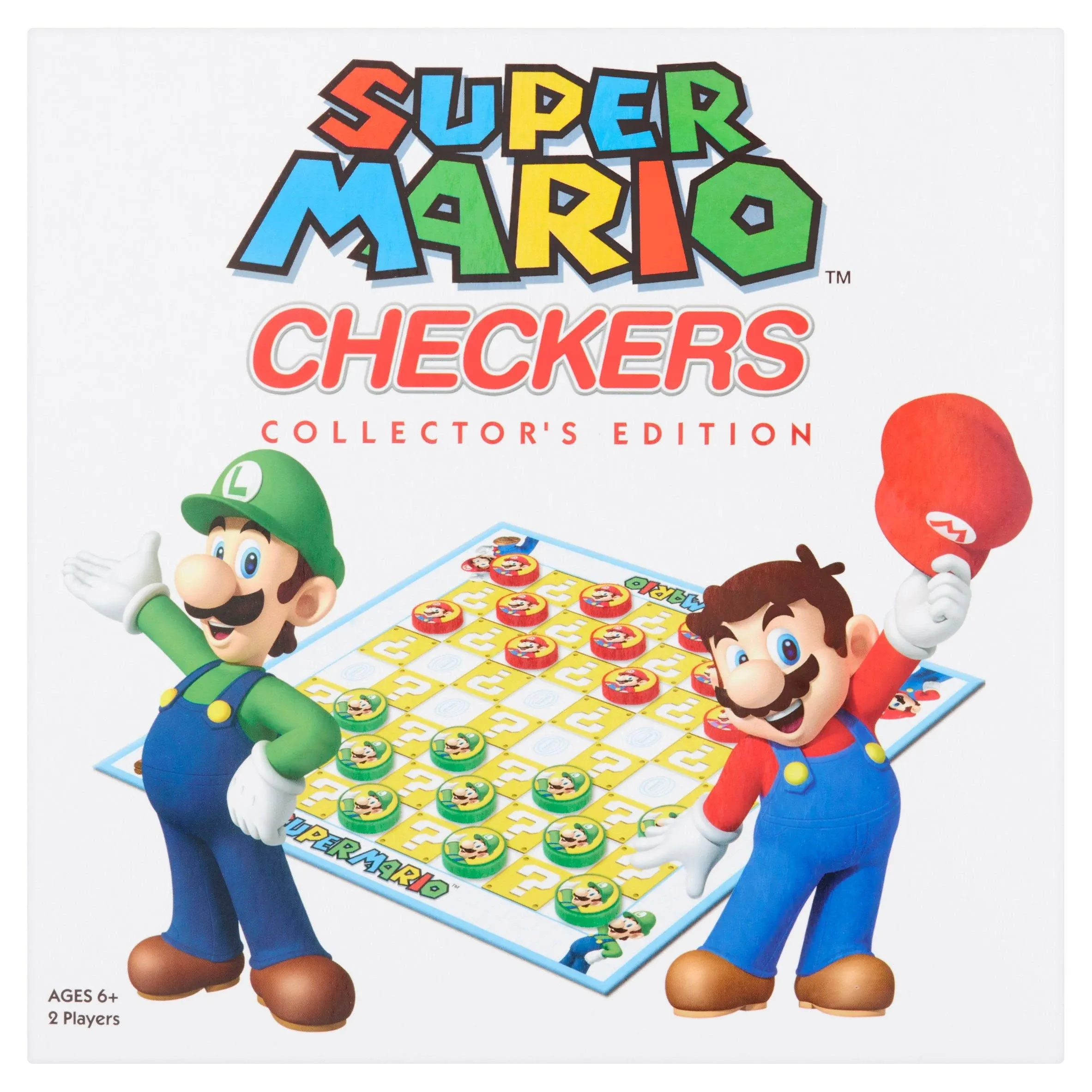 Super Mario Checkers Collector’s Edition Nintendo USAopoly 2012 New Sealed