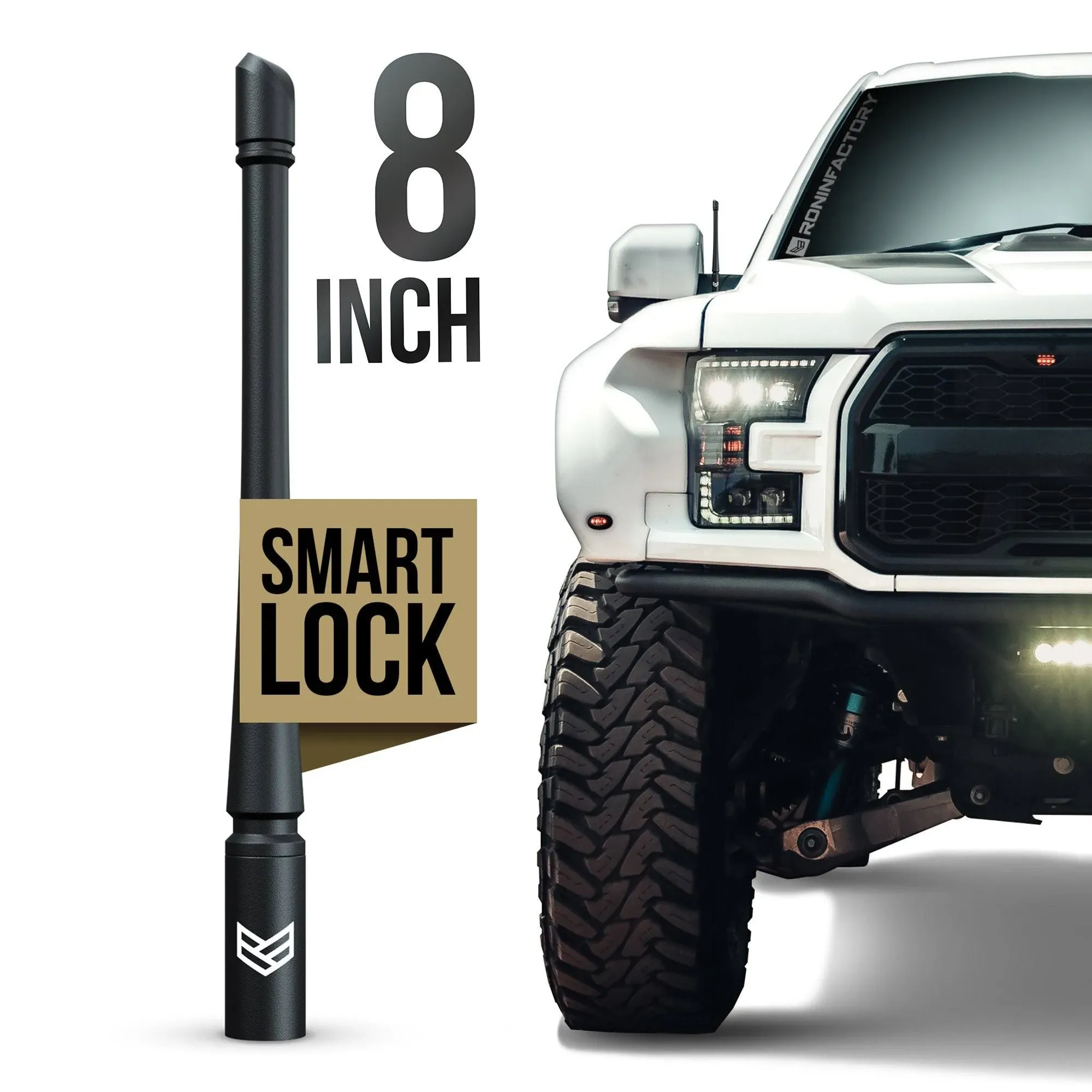 Ford SmartLock Short Antenna 8 inch (New!) Ranger (1990 - 2012)