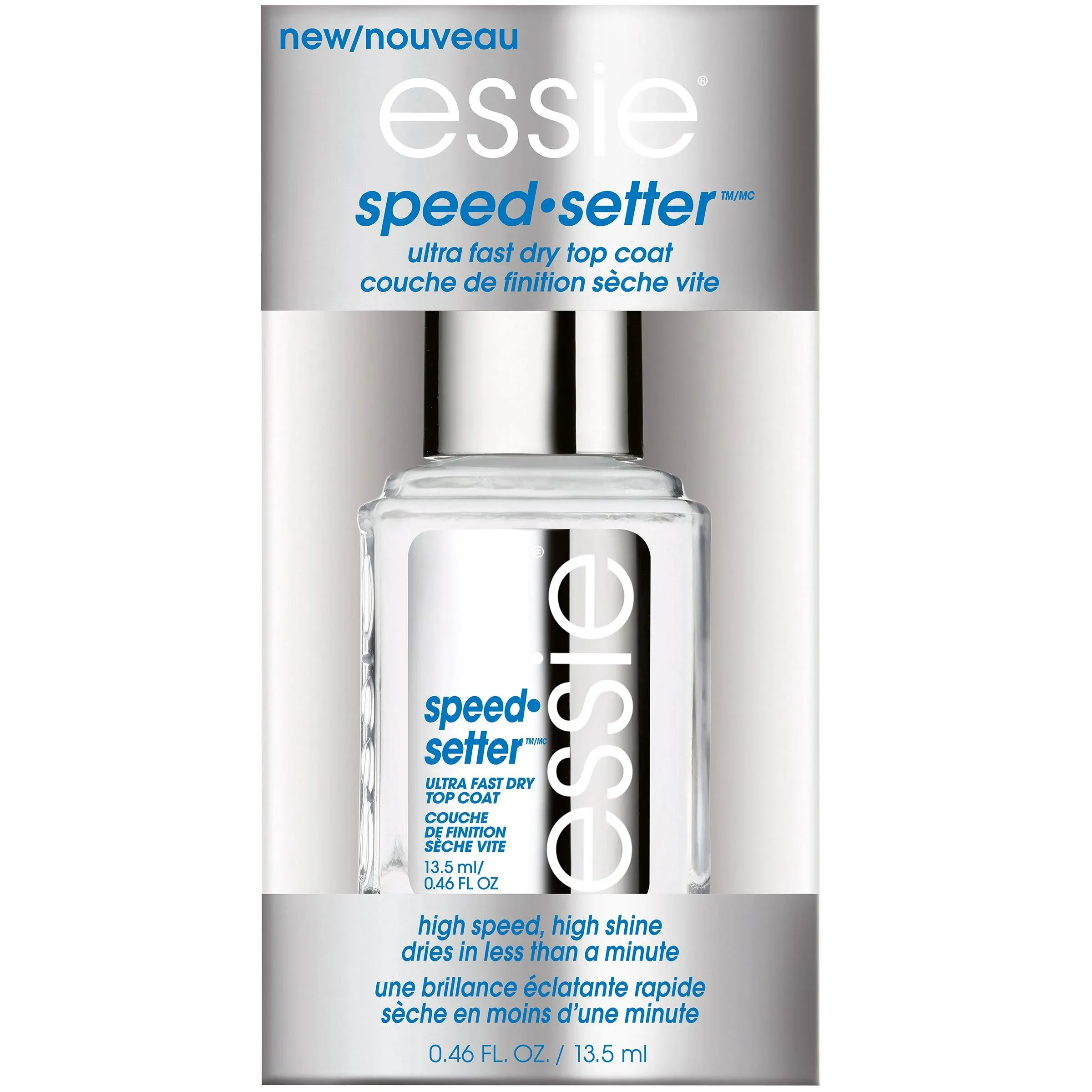 essie Speed.Setter Ultra Fast Dry Top Coat 0.46 Fl. Oz.