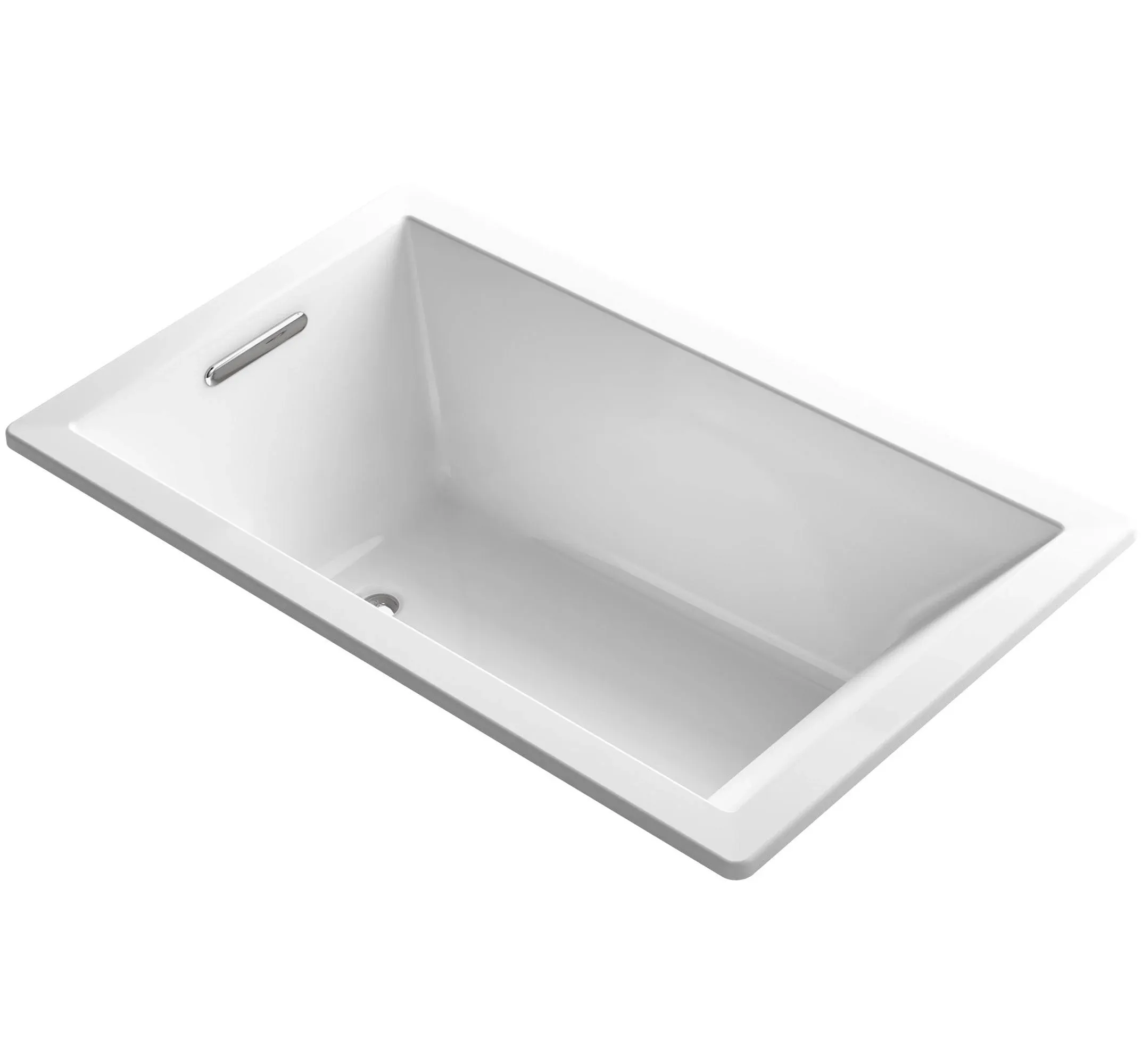 Kohler K-1848-0 White Underscore 60" x 36" Drop in Bath