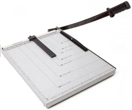 Paper Trimmer 18&#034; x 15&#034; Guillotine Blade Paper Cutter Multiuse for Home &amp; Office