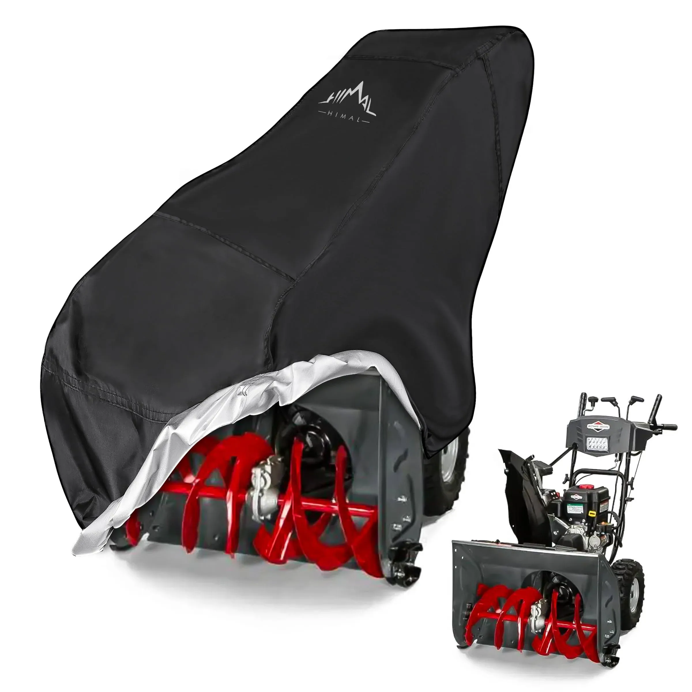 Himal Snow Thrower Cover-Heavy Duty PolyesterWater<wbr/>proofUV ProtectionUniv<wbr/>ersal...