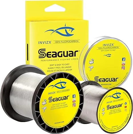 Seaguar InvizX Fluorocarbon Line 17lb / 600