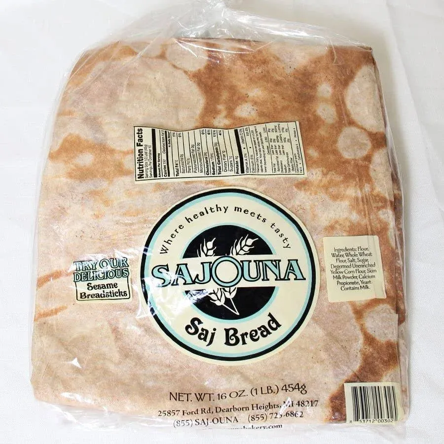 Sajouna Bakery Hand Made Saj Bread