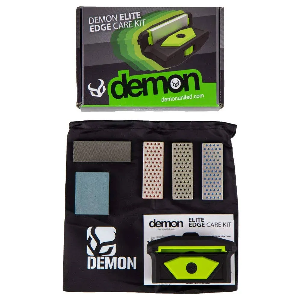 Demon United Elite x Ski and Snowboard Edge Tuner- Includes Side Edge Multi-Tool ...