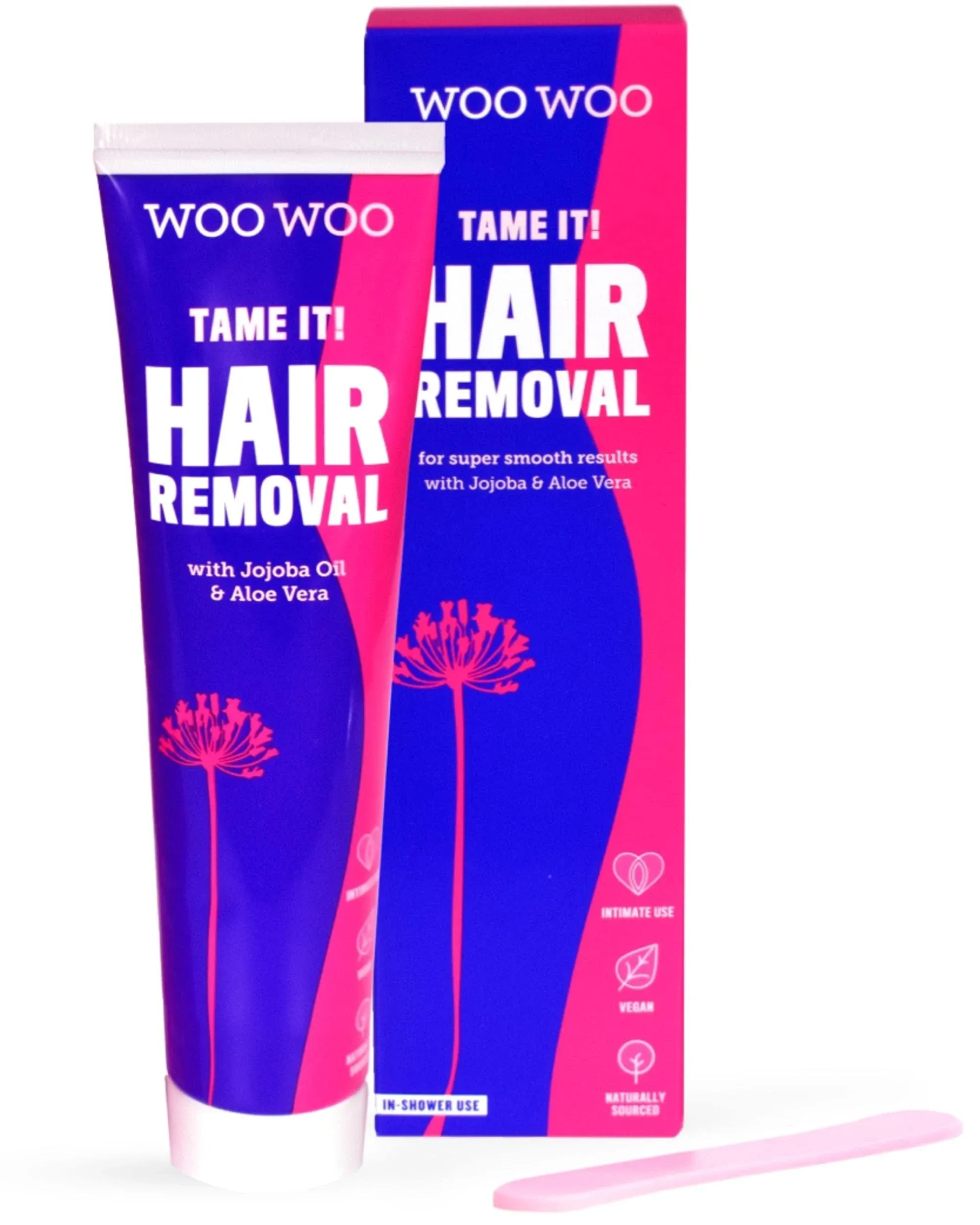 WooWoo Tame It! Vegan In-Shower Hair Removal Cream