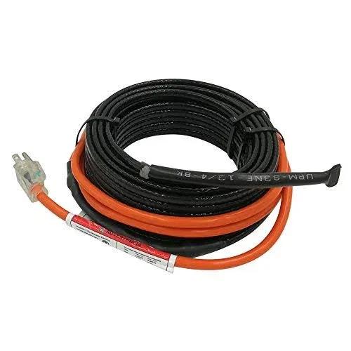 HEATIT JHSF1-CT Self Reglating Pre-Asembled Pipe Heating Cable 18-Feet 120V Roof