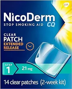 Nicoderm CQ Step 1 Stop Smoking Aid Patches