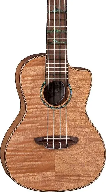 Luna Uke High Tide Exotic Mahogany Concert Ukulele Walnut Fretboard w/ Gig Bag