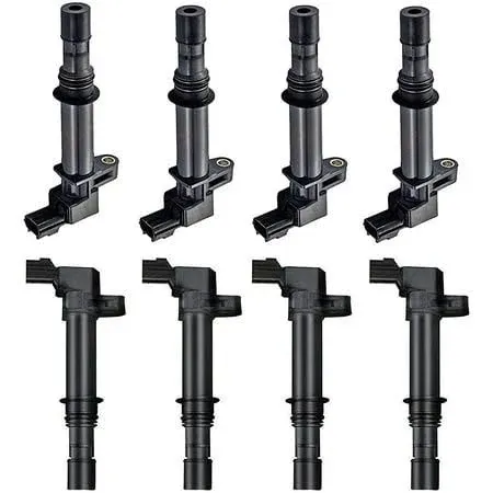 Ena Set of 8 Ignition Coil Pack Compatible with Dodge Ram Jeep Mitsubishi Dakota Durango 1500 Commander Grand Cherokee Raider 4.7L V8 Replacement for