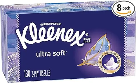 Kleenex Ultra Soft Facial Tissues 2 Flat Boxes  | eBay