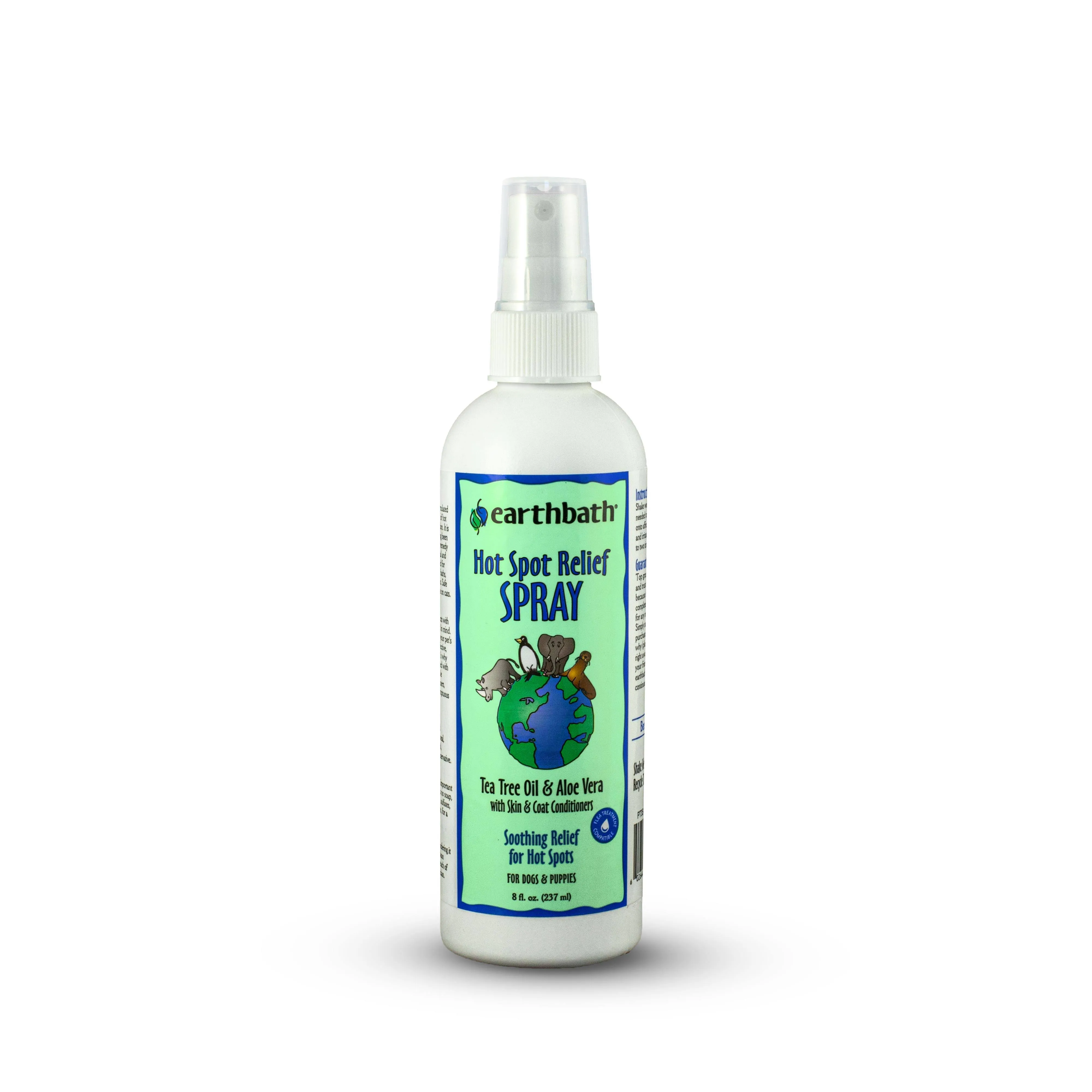 Earthbath Hot Spot & Itch Tea Tree Oil Spritz 8 oz