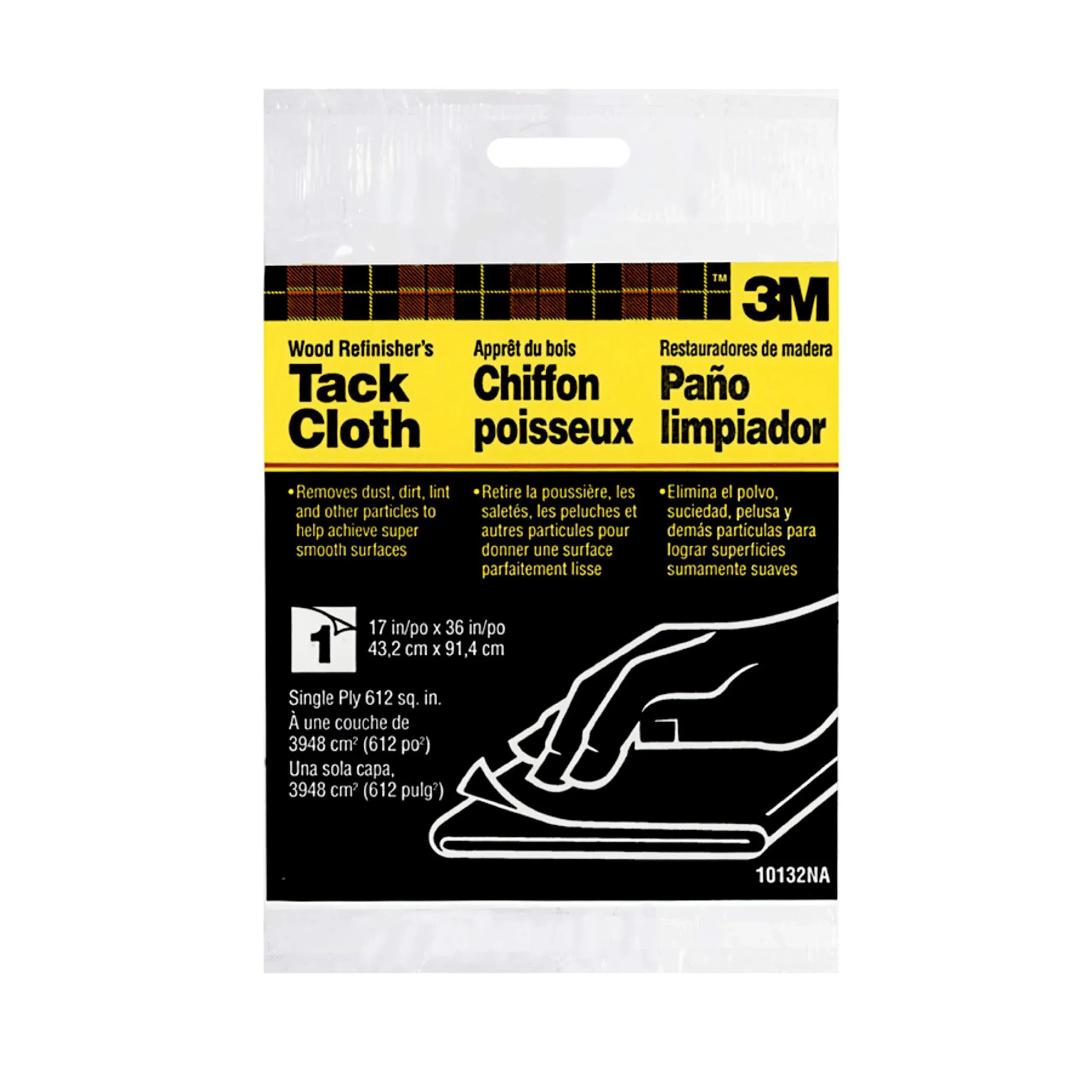 3M 17 in. x 36 in. Tack Cloth