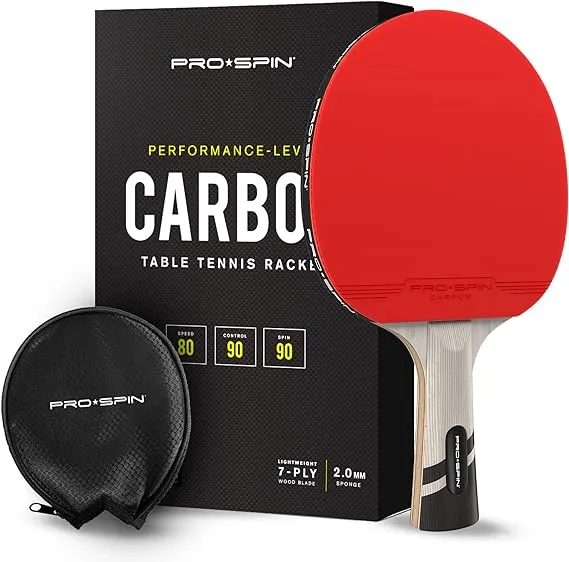 Pro Spin Carbon Ping Pong Paddles