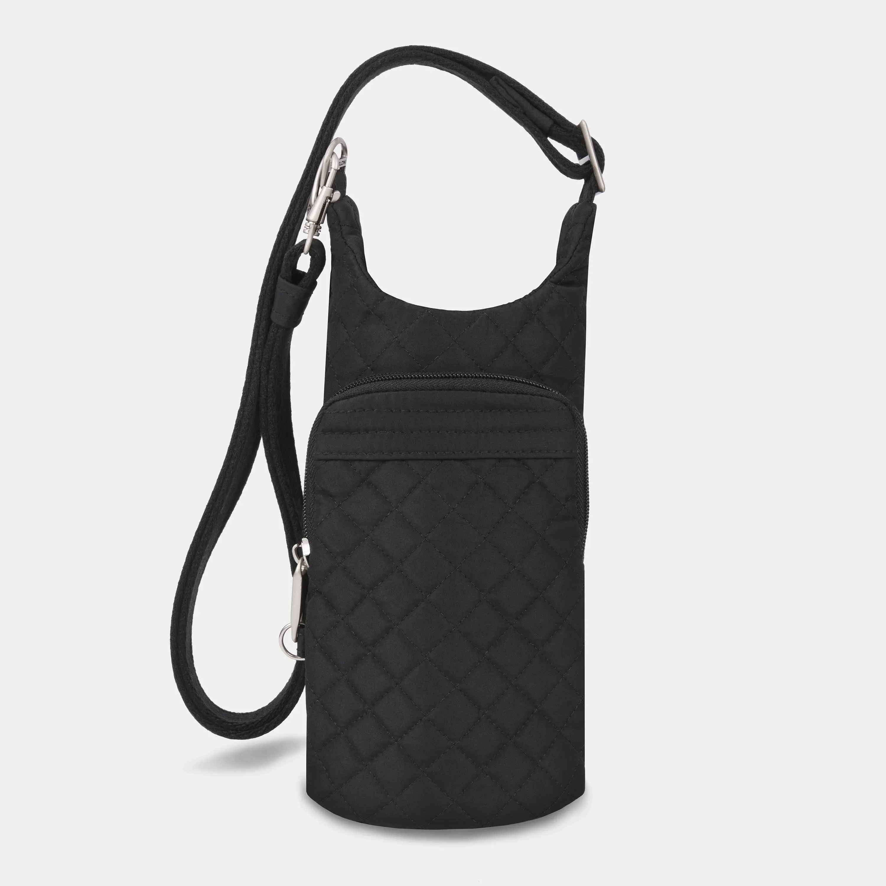 Travelon Anti-Theft Boho Water Bottle Tote - Black