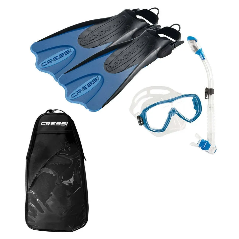 Cressi Palau SAF Set, Blue, L/XL