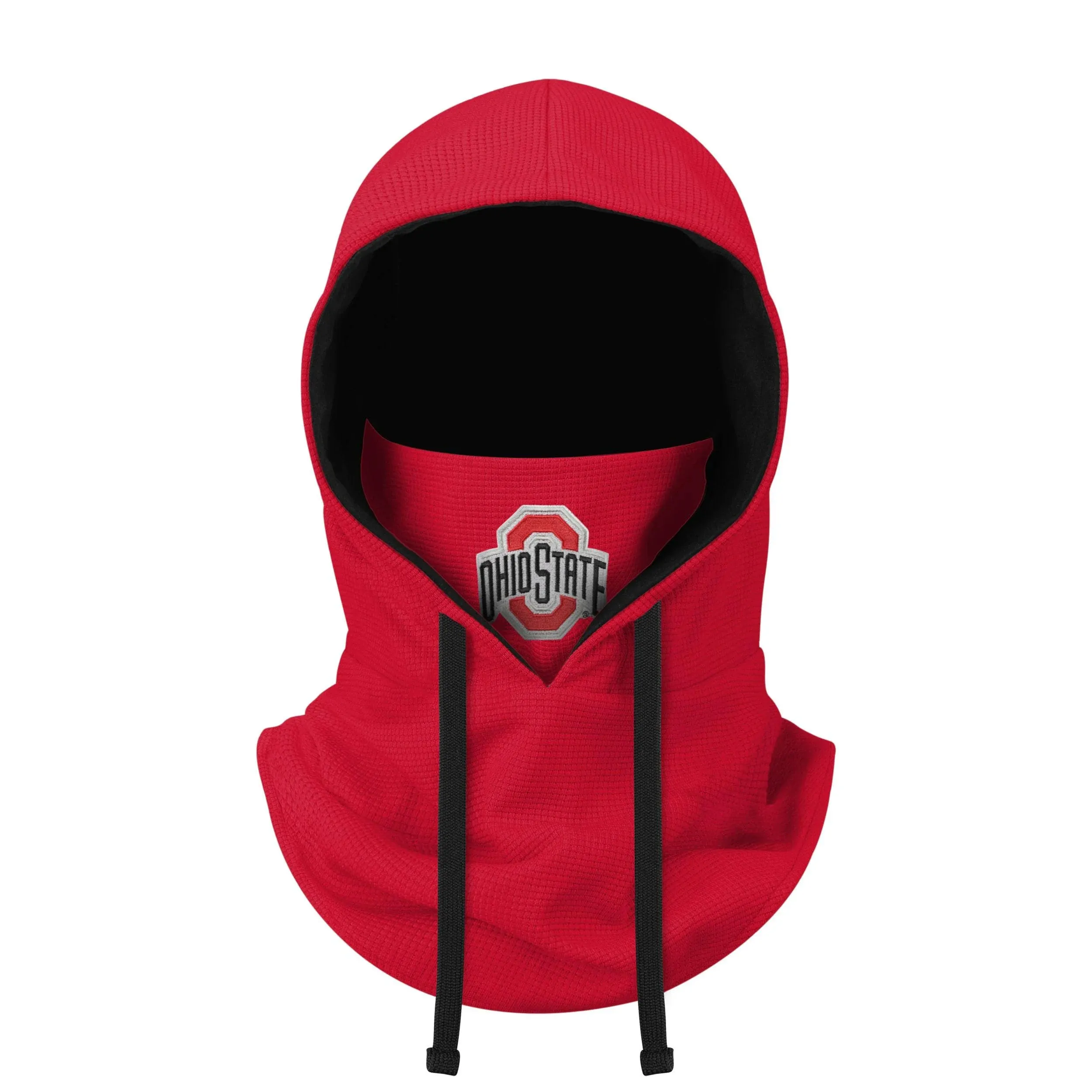 Ohio State Buckeyes NCAA Waffle Drawstring Hooded Gaiter