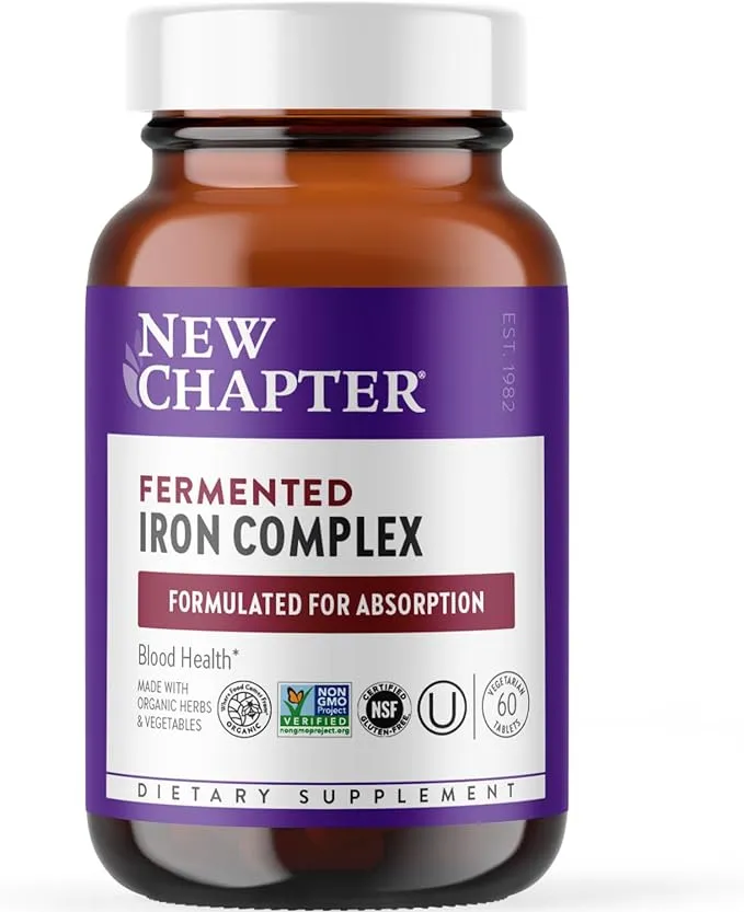 New Chapter Fermented Iron Complex