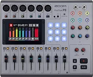 Zoom PodTrak P8 Podcast Recorder