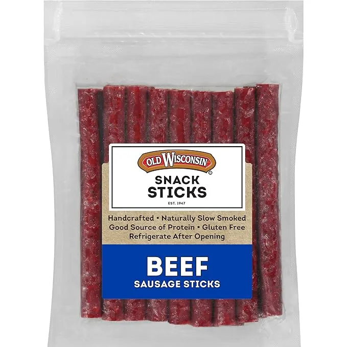 Old Wisconsin Beef Sausage Snack Sticks 14 Oz. Pack