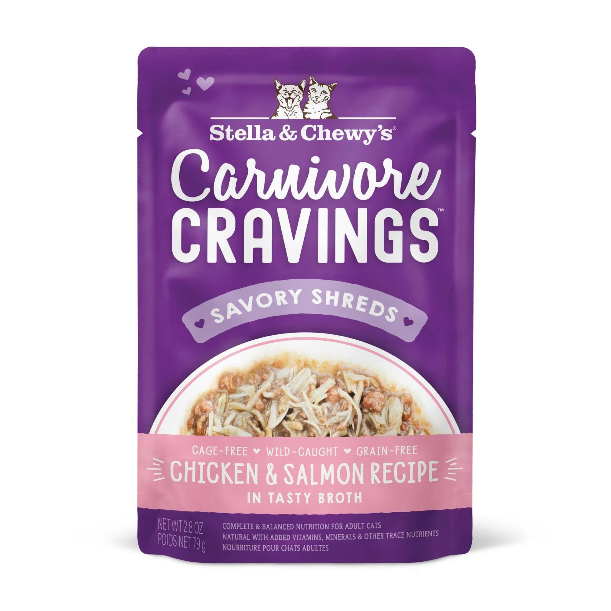 Stella & Chewy's Carnivore Cravings Wet Cat Food Case of 24, Salmon