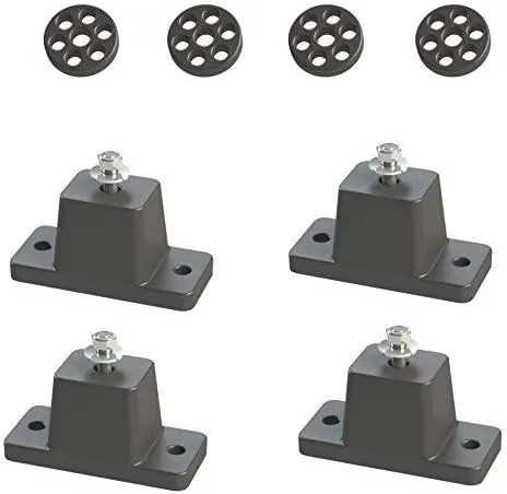 Jeacent Anti-Vibration Shock Absorbing Rubber Mounting Bracket for Ductless Mini Split Air Conditioner Condensers