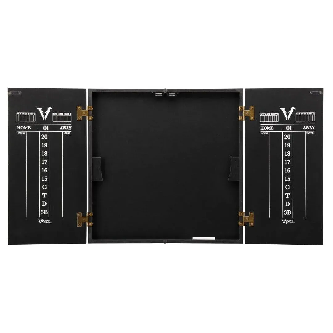 Viper Hideaway Dartboard Cabinet with Reversible Traditional and Baseball