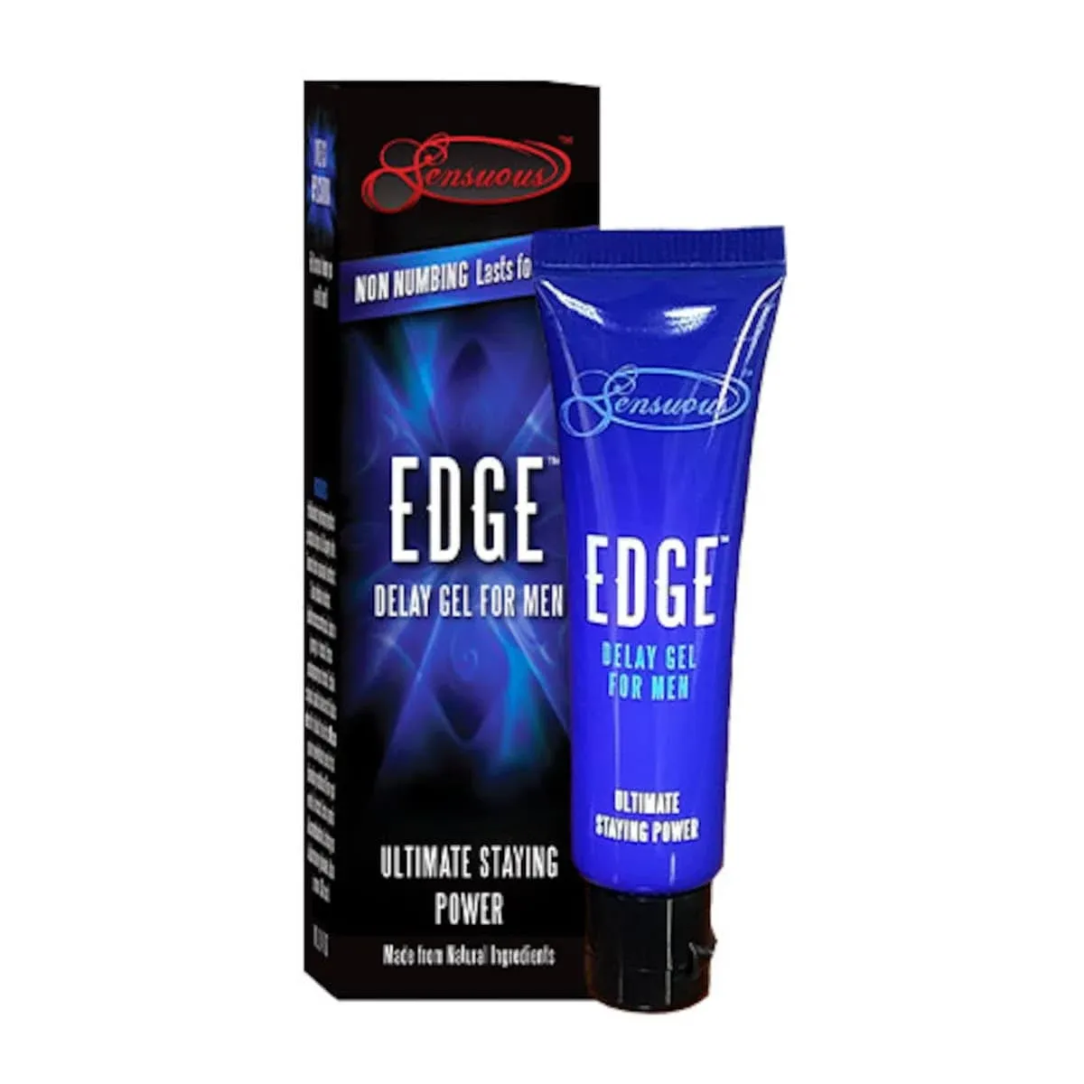 Edge Delay Gel For Men Ultimate Staying Power Non Numbing Creme All Natural