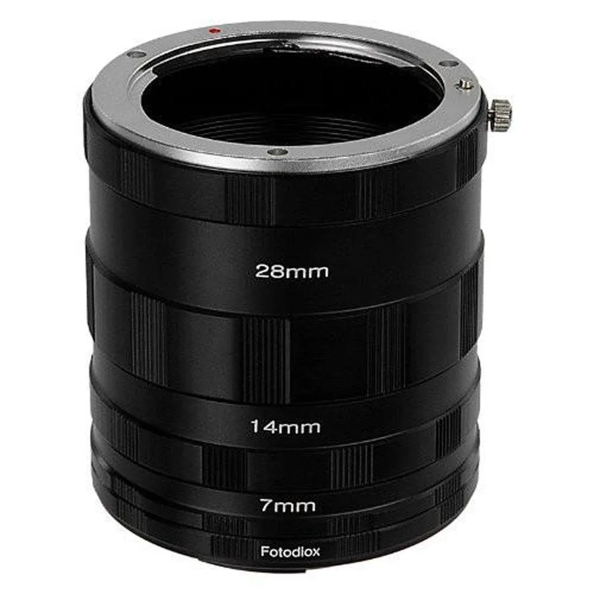 Fotodiox Macro Extension Tube Set Compatible with Canon EOS M EF-M Mount Cameras for Extreme Macro Photography