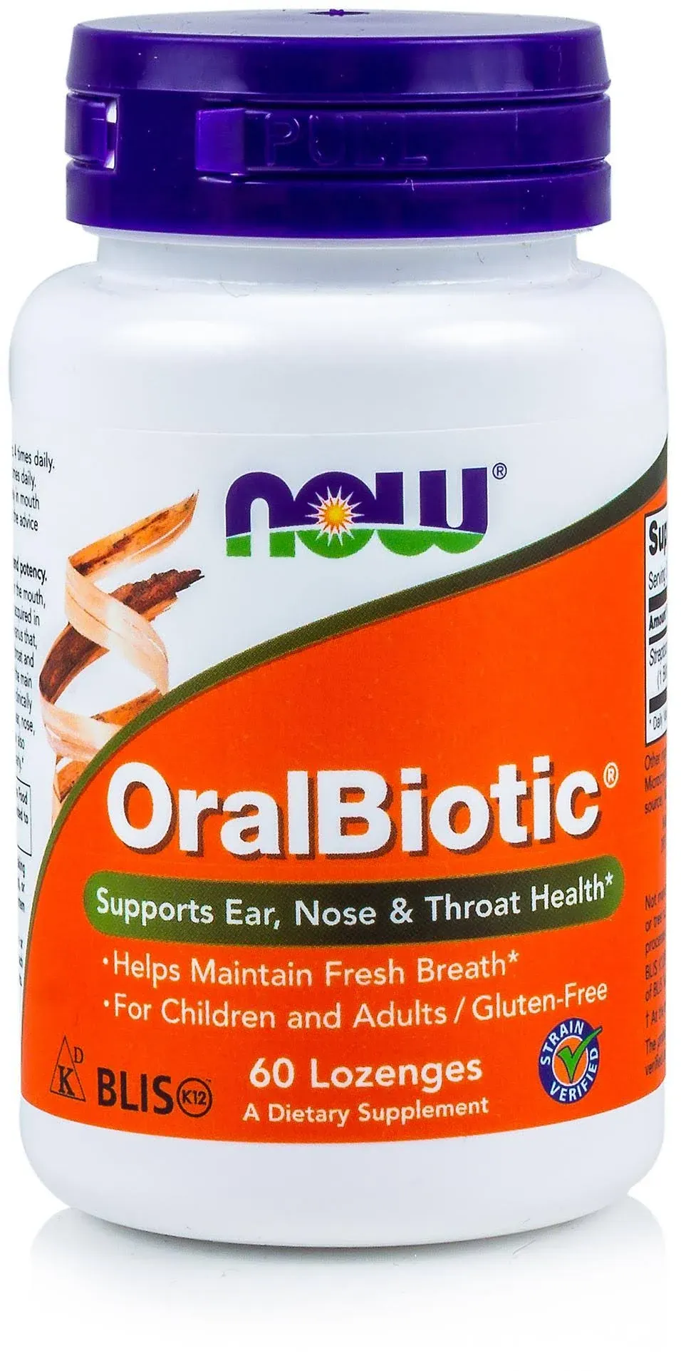 Now - OralBiotic - 60 Lozenges