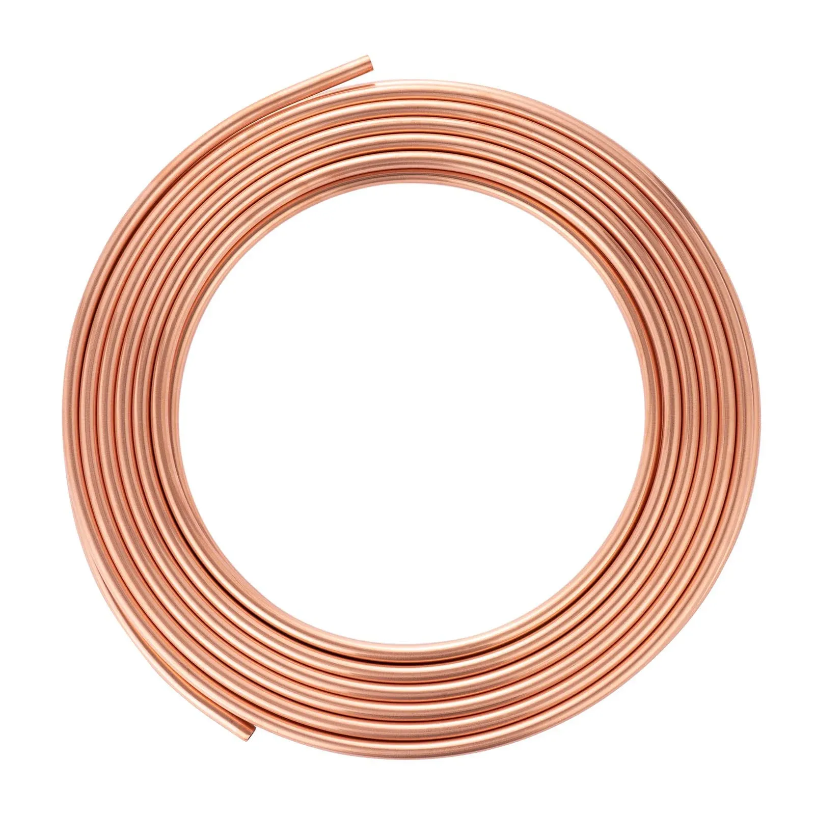 BELLA BAYS Copper Tubing 3/4" OD x 0.688" ID x 50 Ft, 99.9% C12200 ASTM B280 Refrigeration ACR Tubing Seamless Soft Coil Round T2 Pure Copper Tube for HVAC System, Refrigerators, Industry, DIY