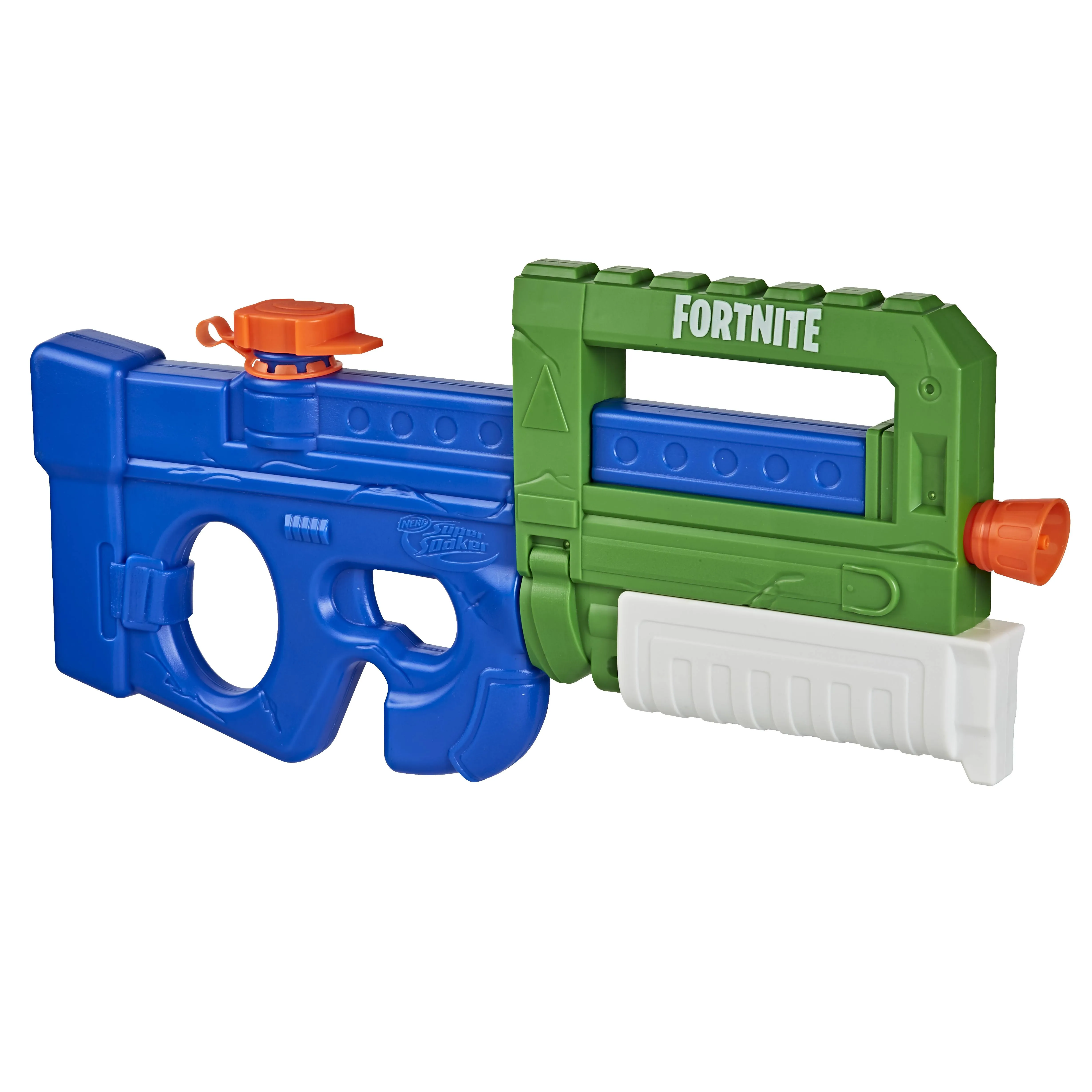 Nerf Super Soaker Fortnite Compact SMG Water Blaster -- Pump-Action 17A