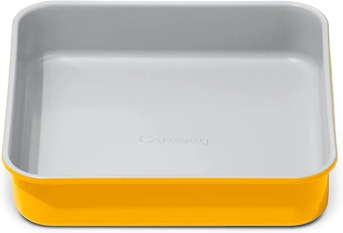 Caraway Home Ceramic Square Pan - Marigold