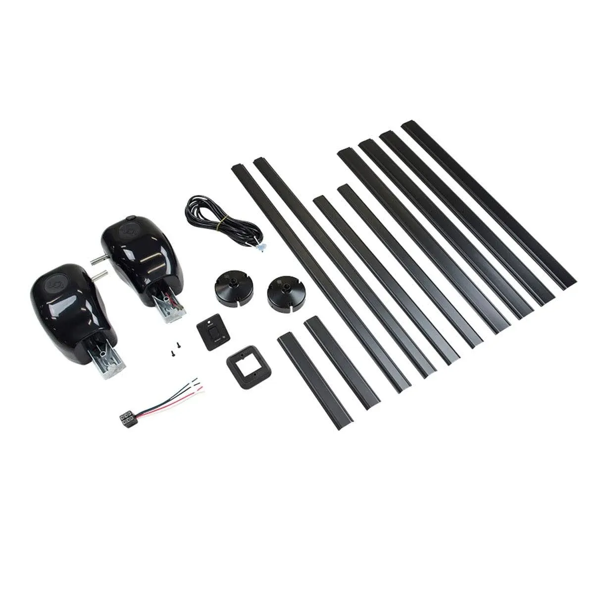 Solera Manual Pull Style Awning Power Conversion Kit Black