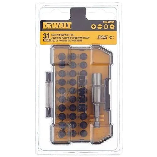 DeWalt DWAX100IR 31 Pc. Impact Ready Screw Driving Set