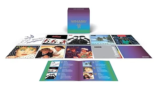 Singles: Echoes From The Edge Of Heaven Limited 10CD Boxset by Wham (CD, 2023)