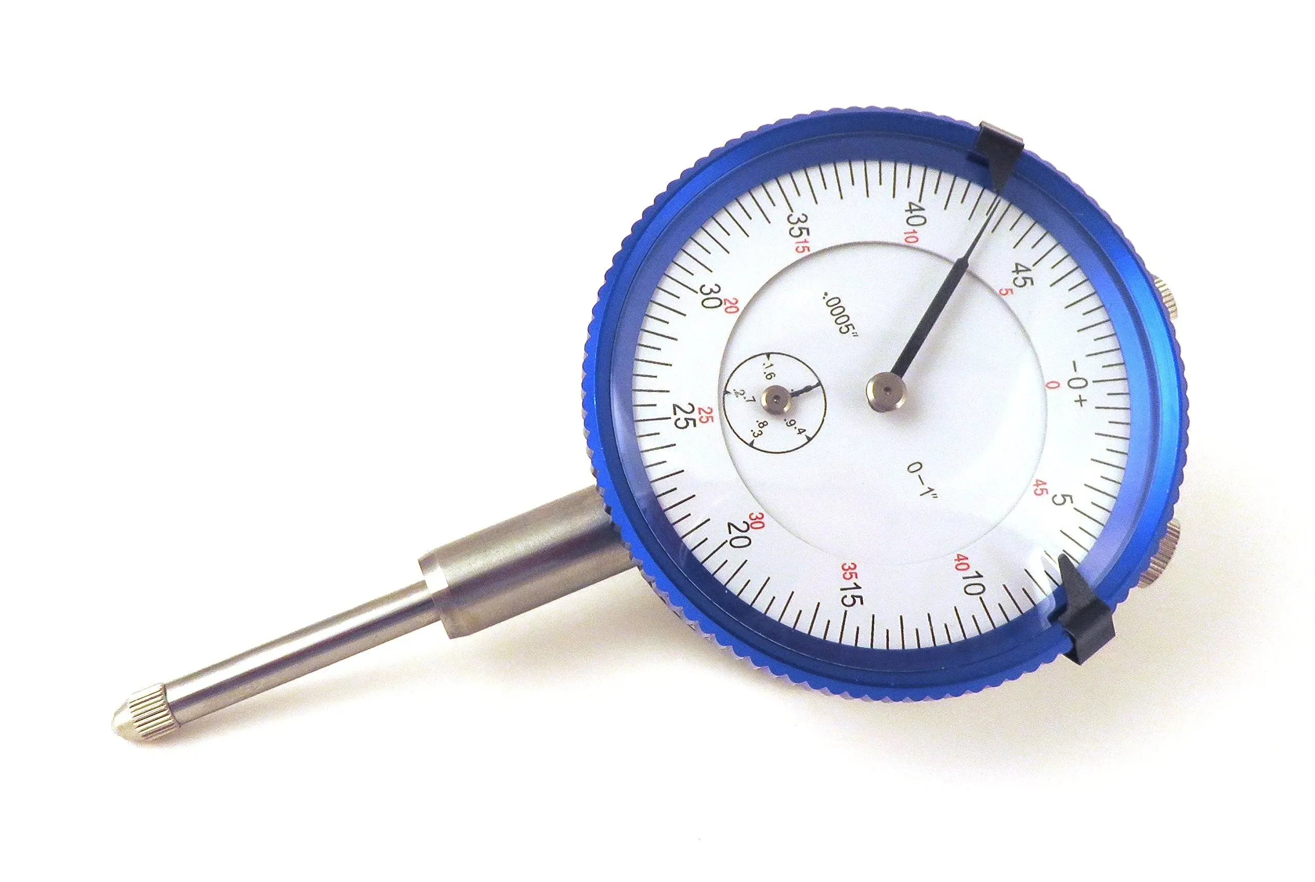 Dial Indicator, 0.0005 Resolution, 1&#034; Travel, Accuracy 0.001&#034; / 1&#034; Test Gauge Ta