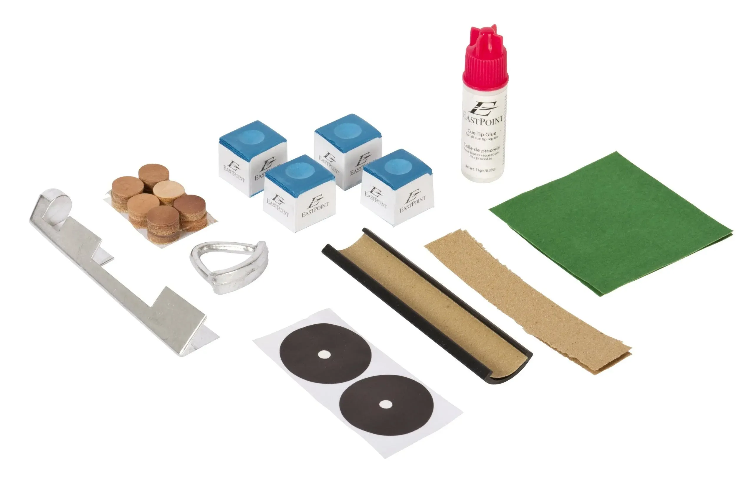 NEW - EastPoint - Deluxe Billiard Cue and Table Repair Kit - Model 1-1-01259