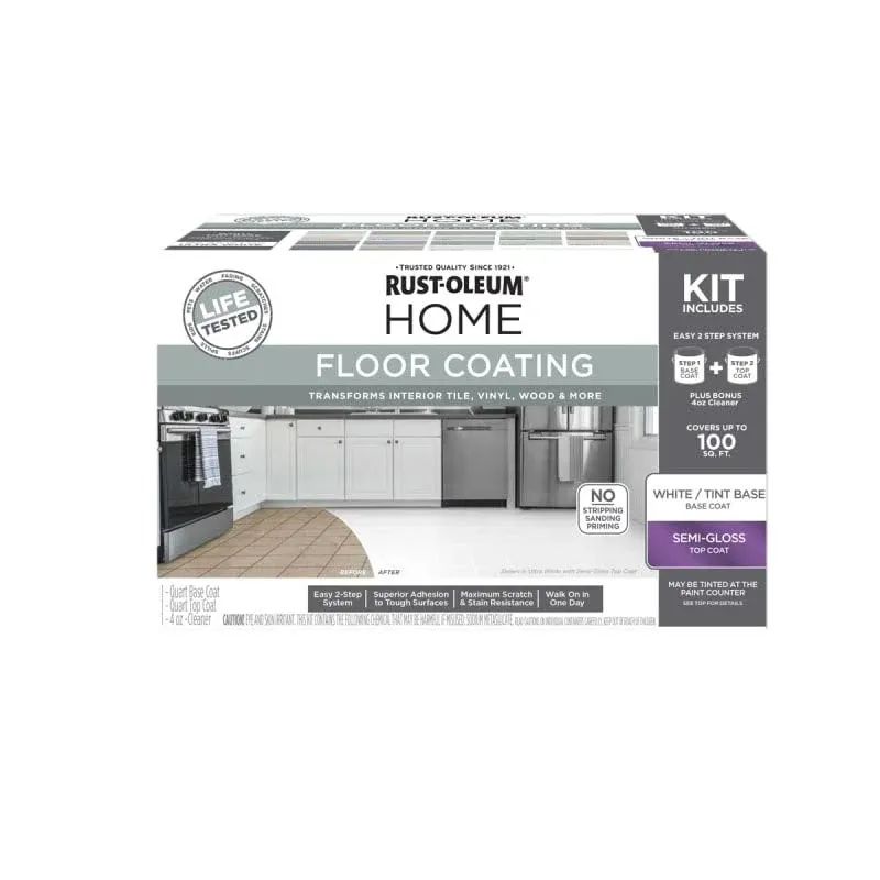 Rust-Oleum Home Floor Coating Deep Tint Matte Kit