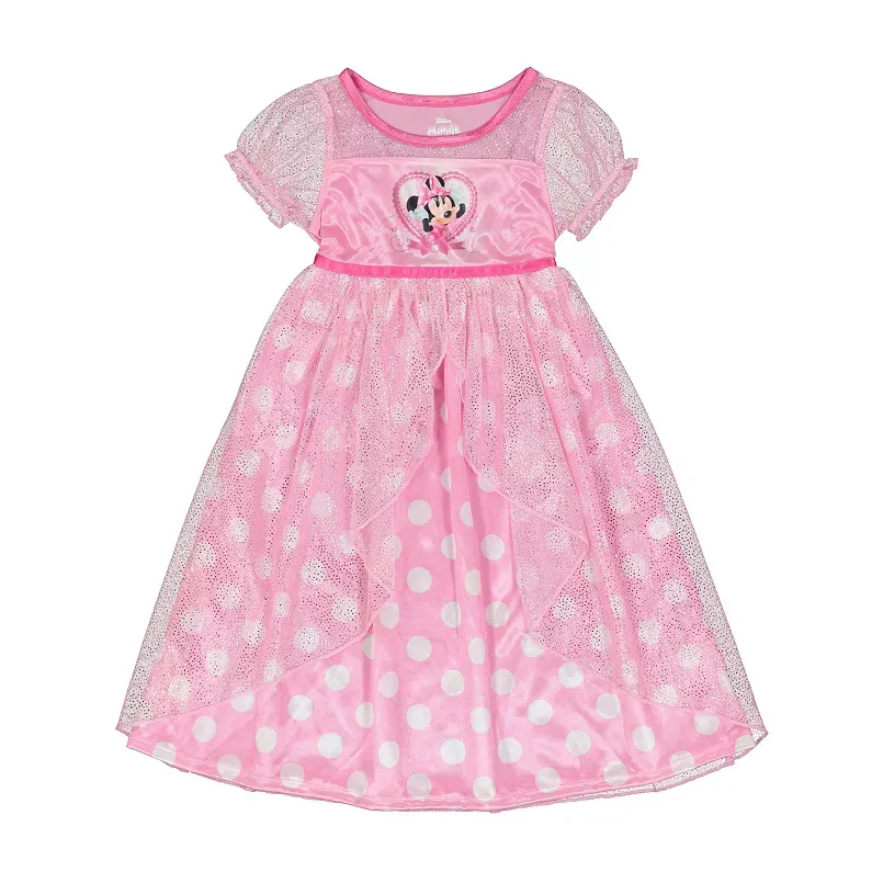 Toddler Girl Disney Minnie Mouse "Love Minnie" Fantasy Nightgown