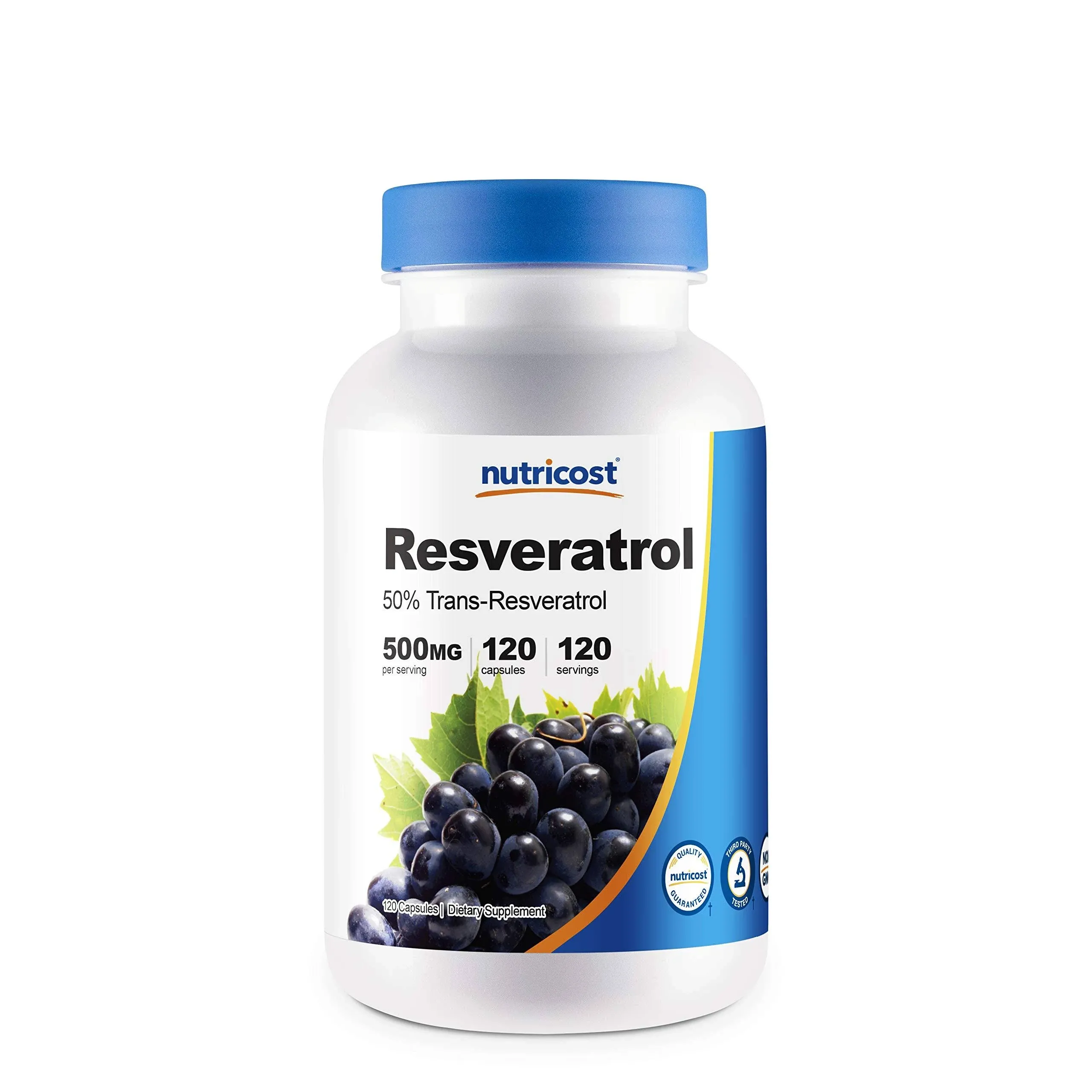 Nutricost Resveratrol 700mg, 120 Capsules - Vegan, Gluten Free, Non-GMO