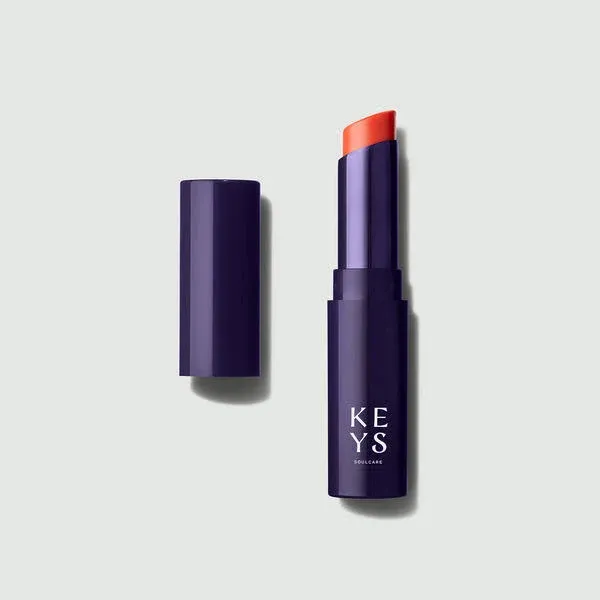 Keys Soulcare Comforting Tinted Lip Balm in Manifestation (Sheer Bright Coral)