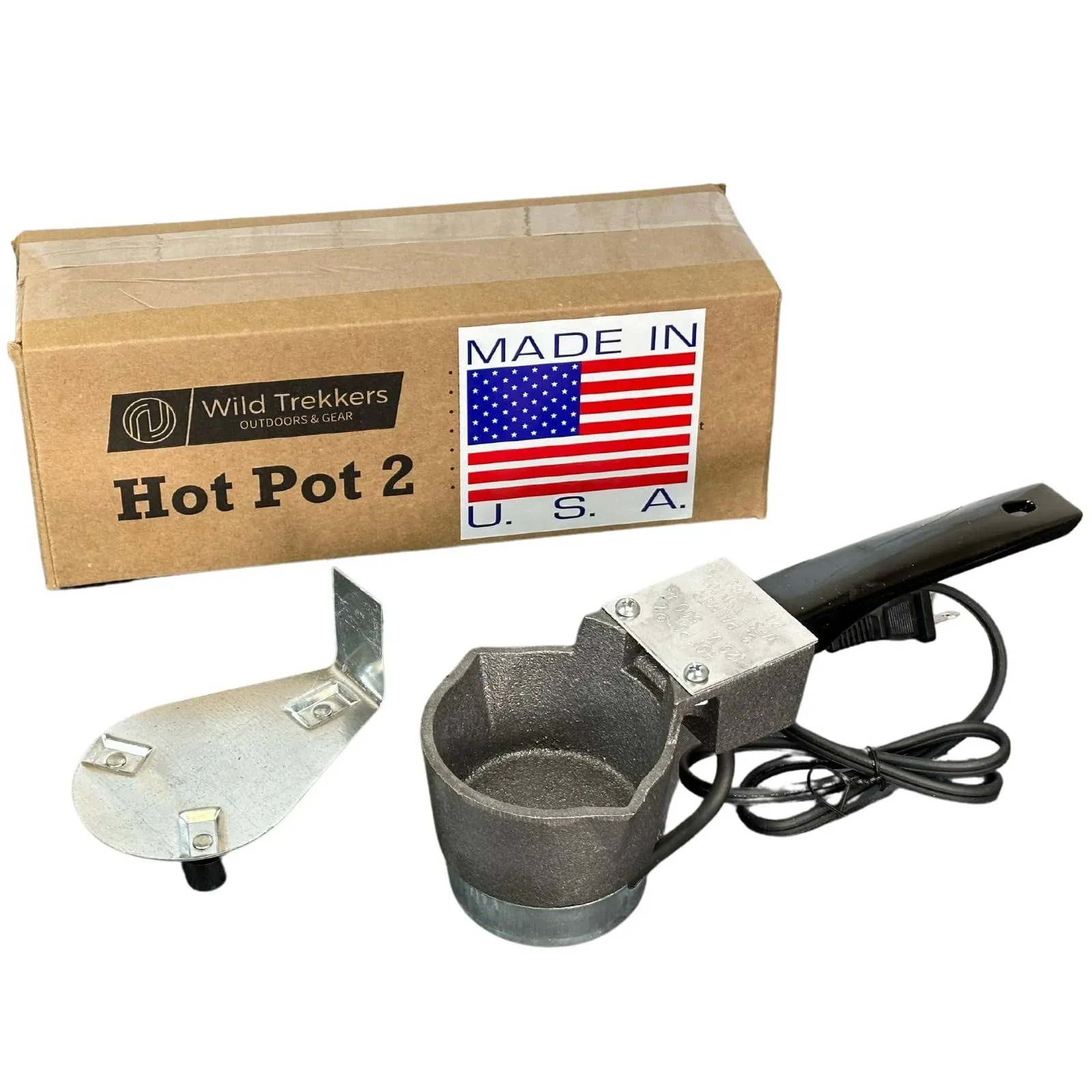 Do-It Hot Pot 2 | Melts Lead Ingots Quickly | Electric Melting Pot for Lead | 4 Pound Capacity | Lead Melting Pot for Fishing Weight Molds & Bullet Casting Molds | Made in The USA