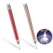 LED DIY Diamond Painting Illumination Pen with Light,2Pack Art Lighted Pen Appli