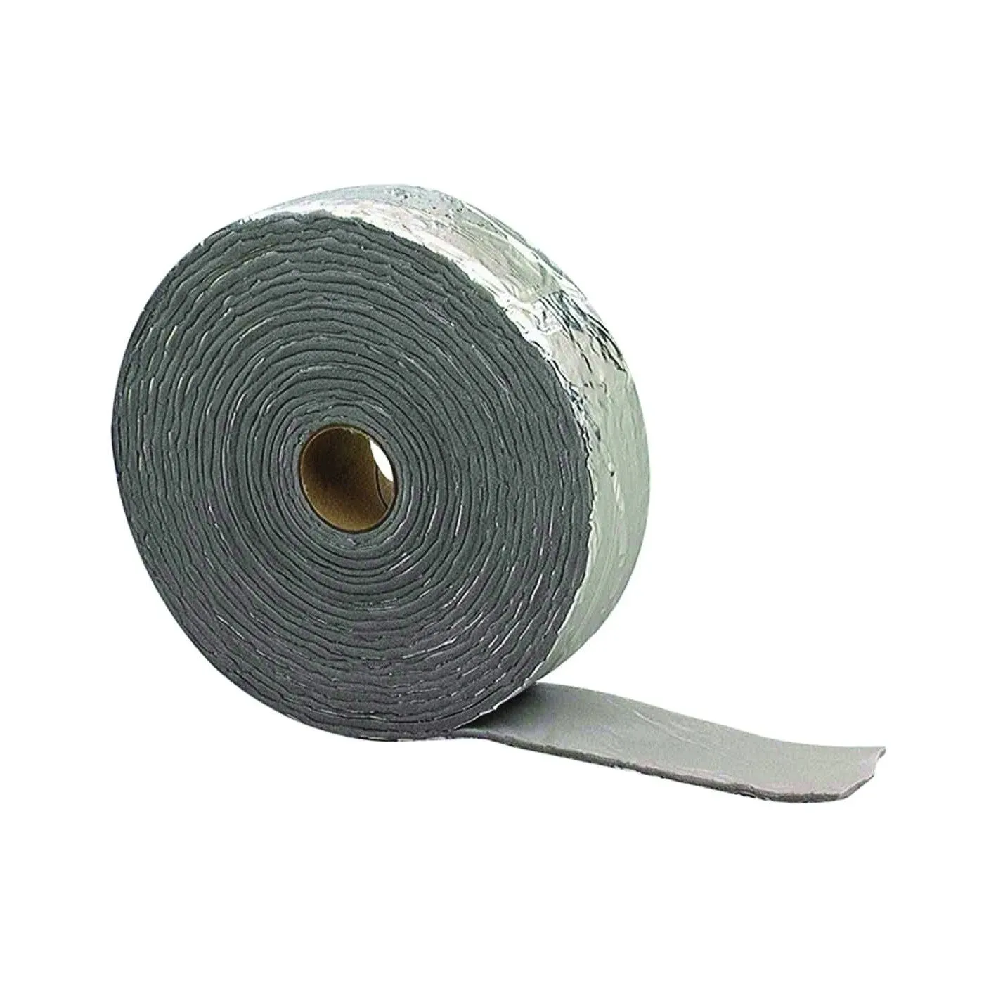 M-D 02394 Pipe Insulation Wrap 30 ft L 1/8 in Thick Black/Silver