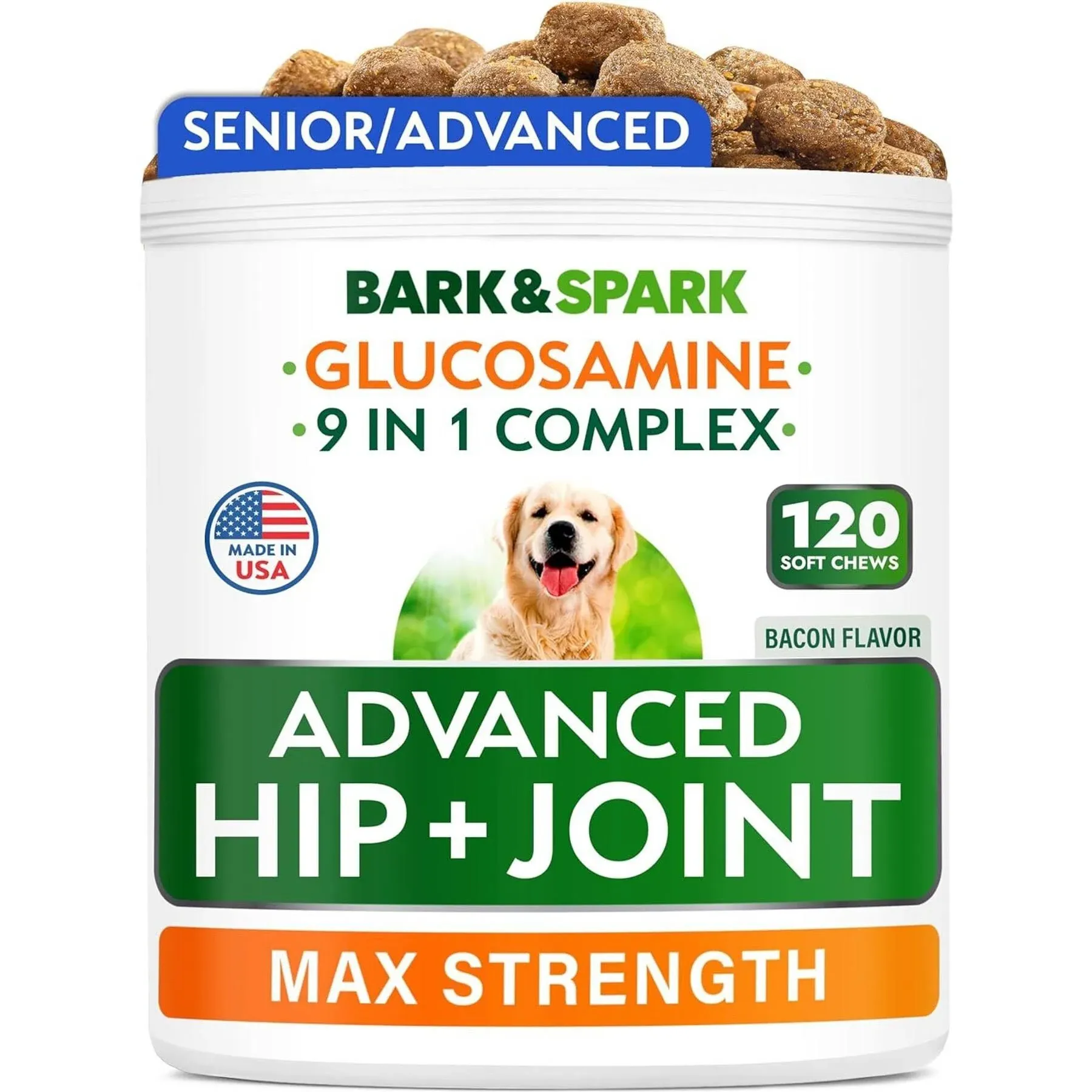 Bark&Spark Senior Advanced Joint Health Glucosamine