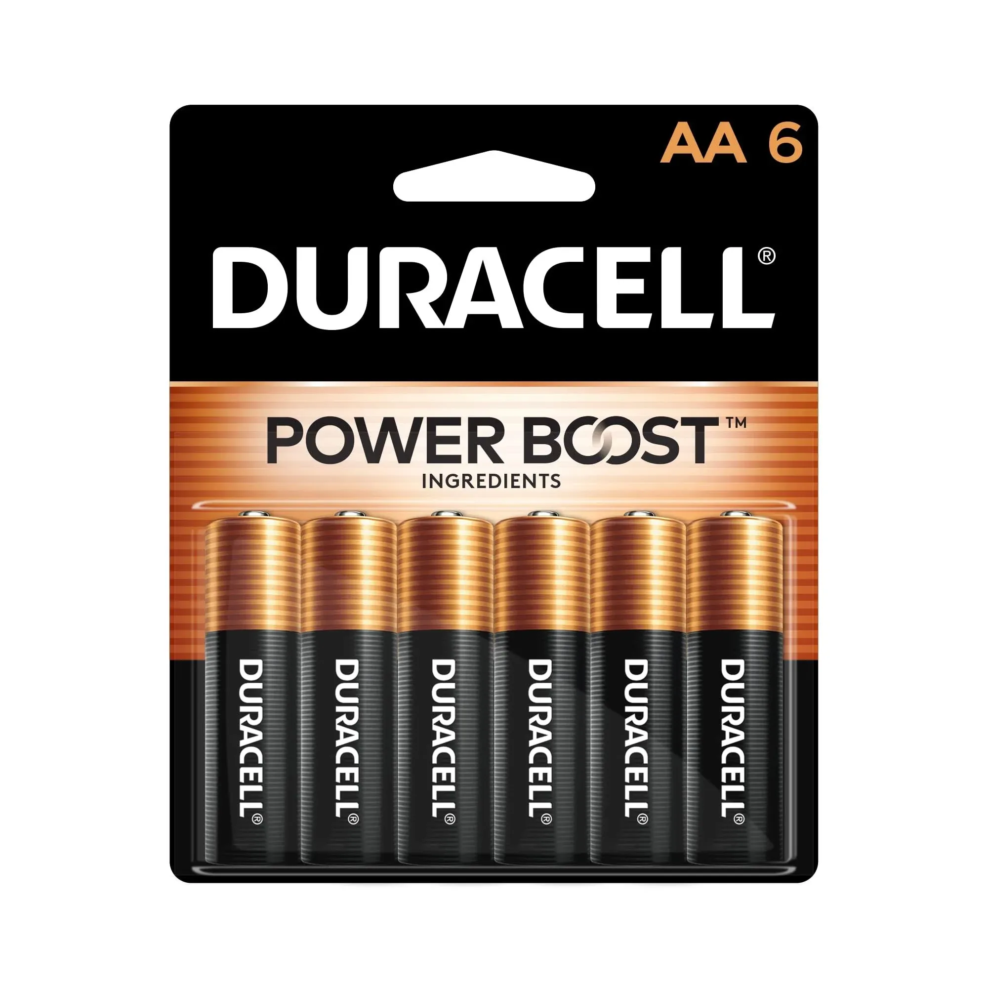 Duracell Coppertop AA + AAA Batteries, 56 Count Pack Double A and Triple A Battery with Long-Lasting Power for Household and Office Devices (Ecommerce Packaging)