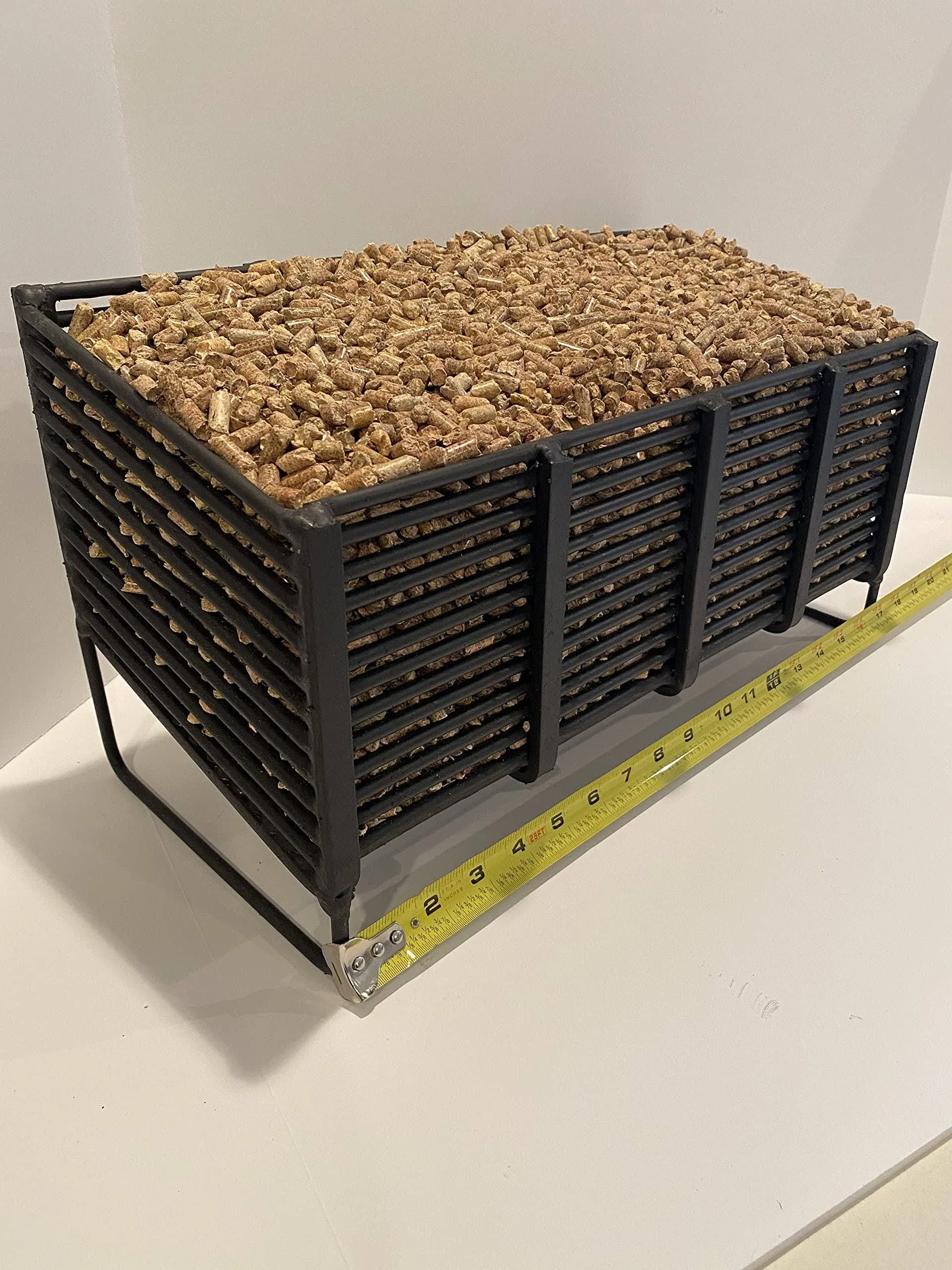 Burn Large Pellet Basket Heating Source Using Wood Pellets in Your Wood Stove or ...