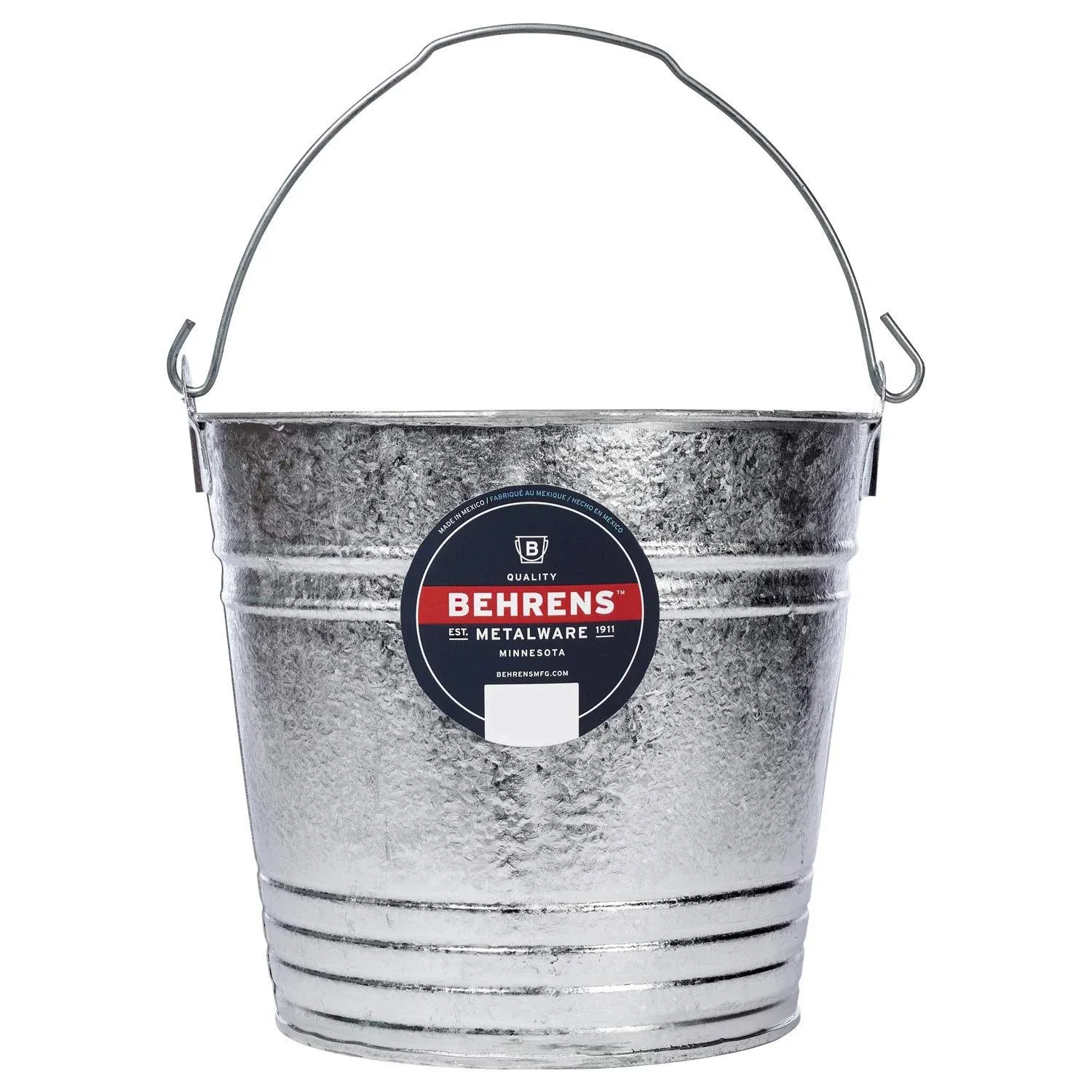 Behrens 14 qt. Hot-Dipped Steel Pail