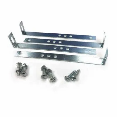 Gibraltar Mailboxes MB100000 Mounting Bracket, Galvanized Steel, 5-3/4 in L x 1 in W Dimensions